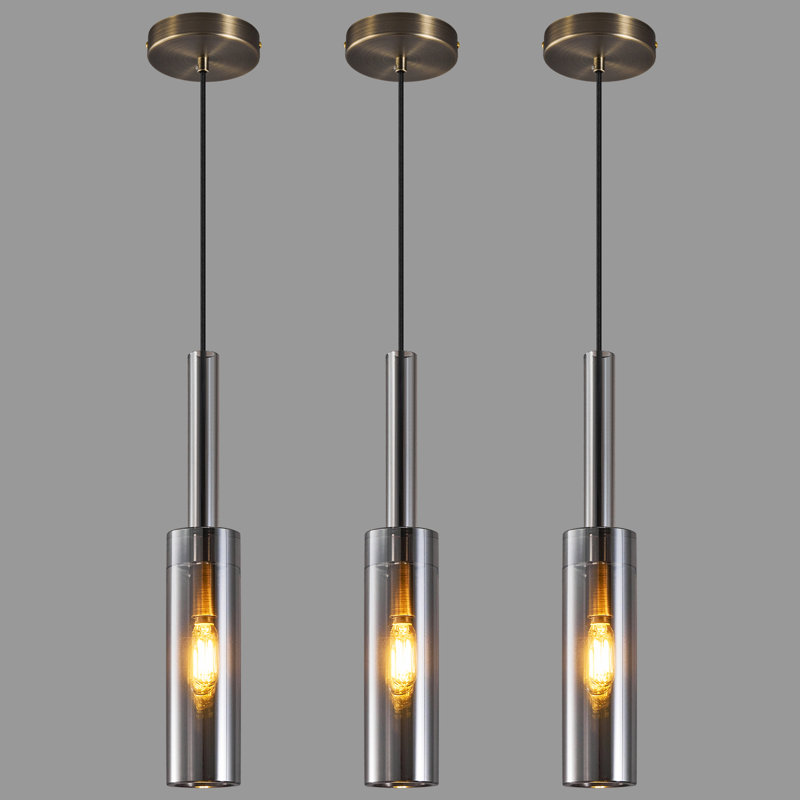 Luminaires suspendus en verre Modern Light, 3