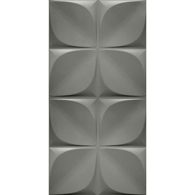 Lotus Max 4 pi x 8 pi Panneaux muraux en PVC à coller 3D (32 pieds carrés / feuille)