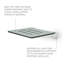 Banc de douche 18 pouces Silhouette SlimLine