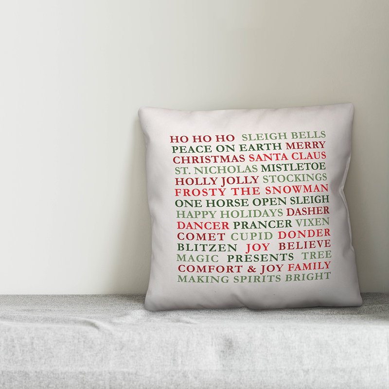 Throw Pillow, 16" x 16", Polyester/Polyfill