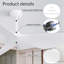 Kemp 52'' 3-Blade Modern Ceiling Fan No Light with Remote Control-1127901758-1136691305-1127901757