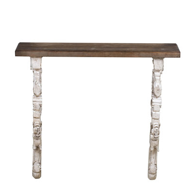 Magnifique tablette murale 47,2 x 11 x 42,9 po - Fabrication en bois de magnésium et de sapin, finition rétro, livres de présentation, décor, idéal pour le rustique, mélange de délices décoratifs, look antique, décorations d'exposition, souvenirs,
