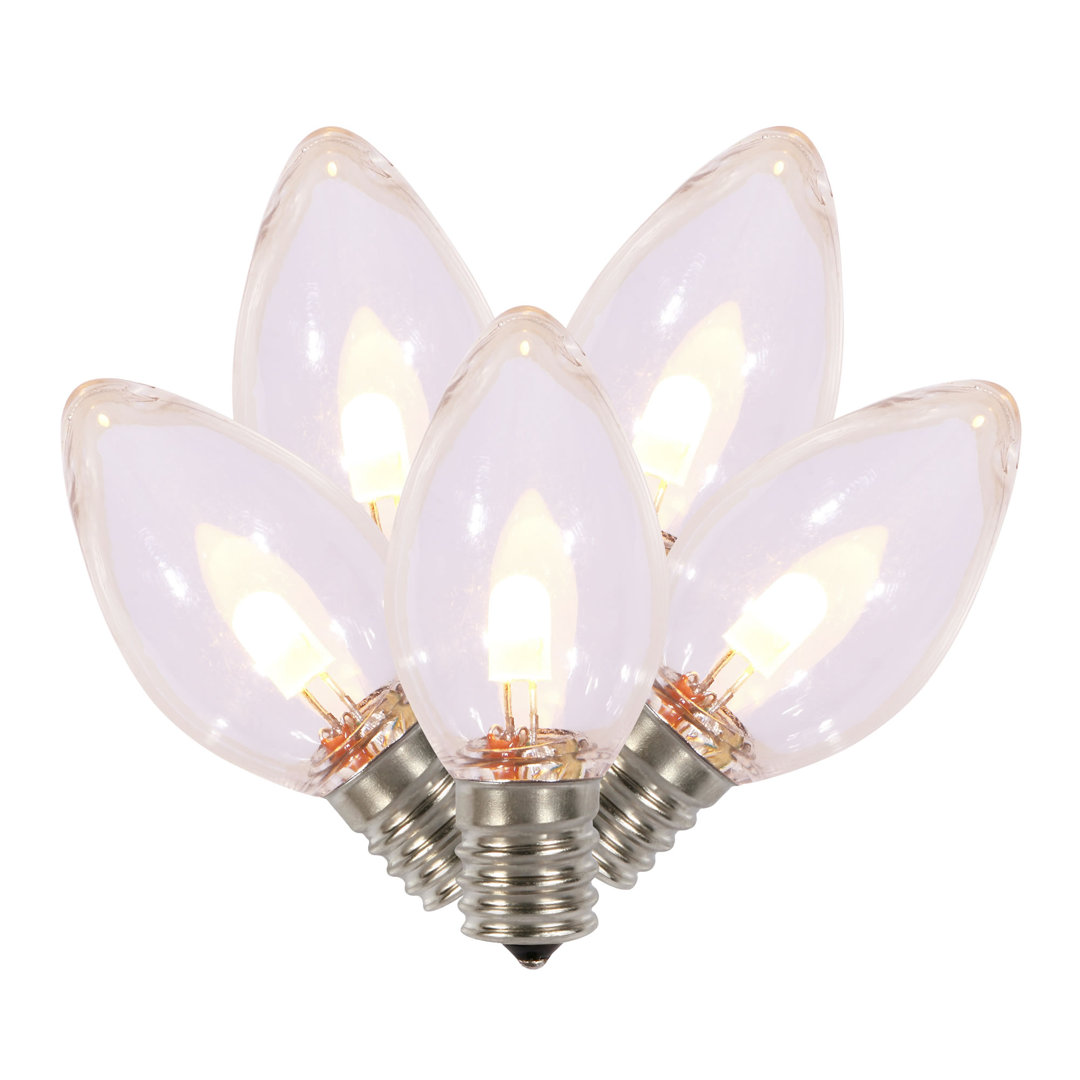 Vickerman C7 Transparent LED Bulb (Set of 25) Vickerman 