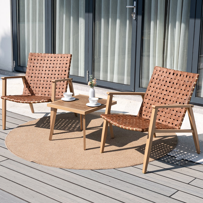 Aracele 2 - Person Patio Conversation Set