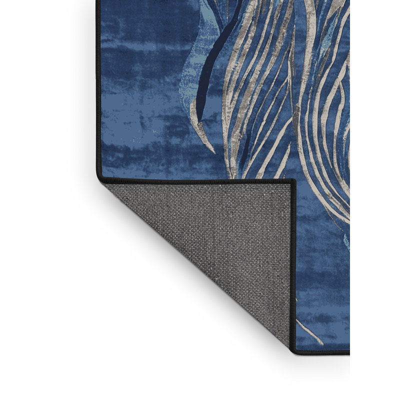Tapis gris soyeux et moelleux, Carré 5 pi