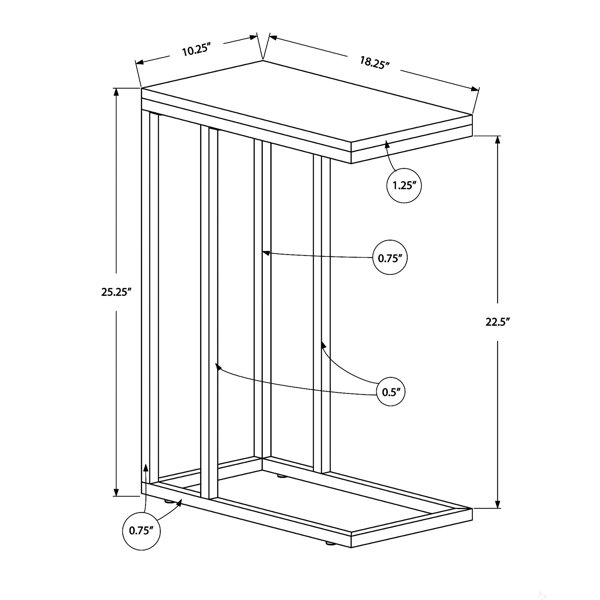 Dimensions du produit