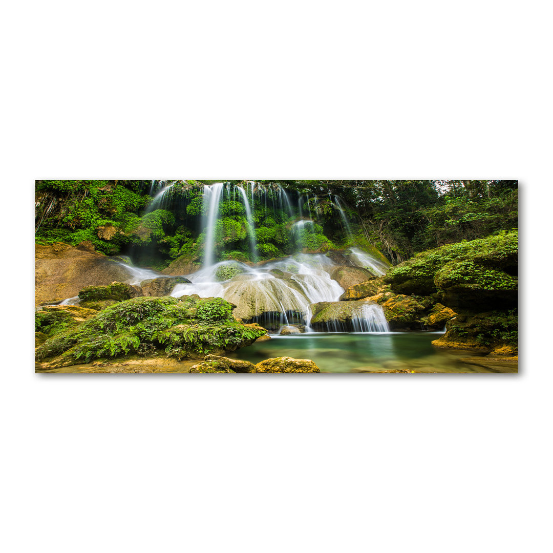 Waterfall - Wrapped Canvas Print