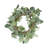 Set Of 2, D14.2" Eucalyptus Candle Ring, Green