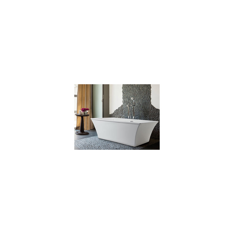 Westbrook Freestanding Soaker Tub, Biscuit
