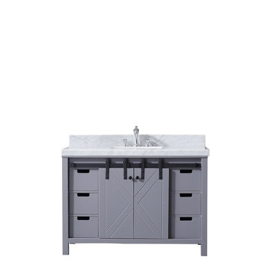 Meuble-lavabo avec comptoir l 48 po x P 22 po Marsyas