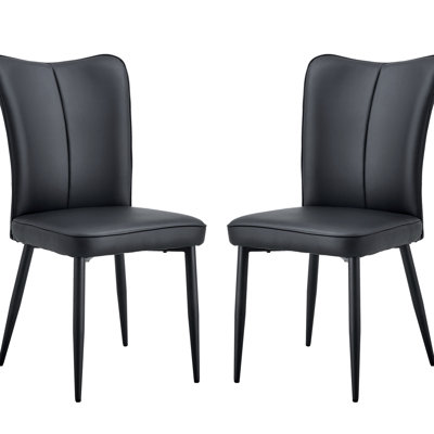 2-Pack Modern PU Chair