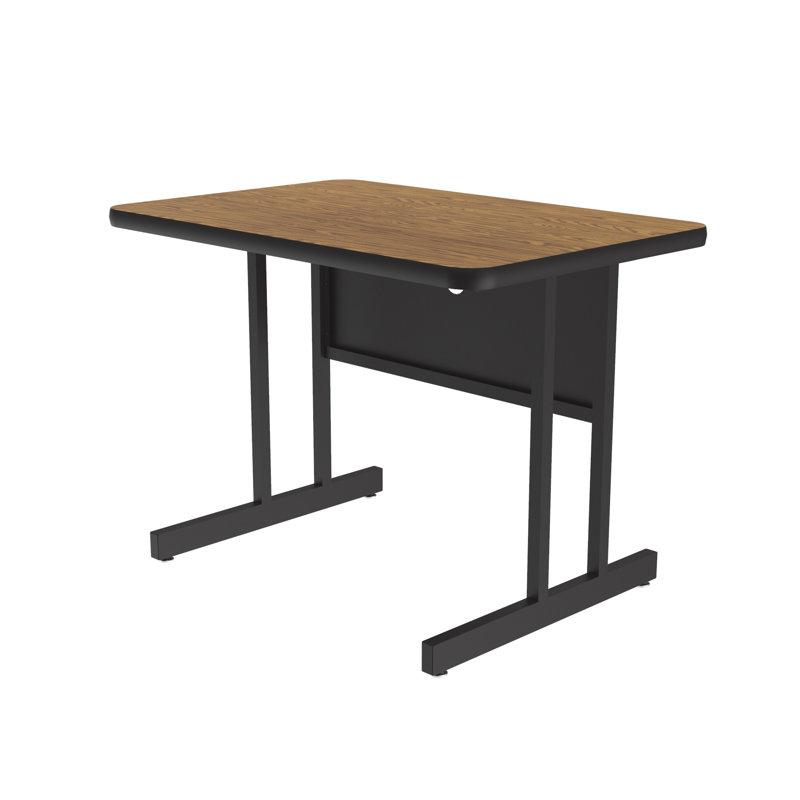 Bureau d'ordinateur, H 26 po x l 36 po x P 24 po, Blanc