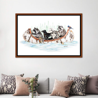 " Critter Canoe " by Holly Simental