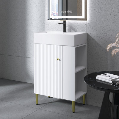 Naysha 22" Single Bathroom Vanity Set