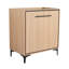 Meuble-lavabo de 30 po, espace de rangement, bois d'ingénierie, rehausser votre salle de bain, base de meuble-lavabo de style américain 30 po, armoire de couleur chêne, conception spacieuse