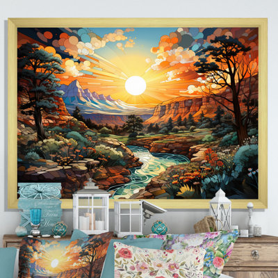 Canyon Pointillism II - impression