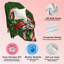Plaid de Noël en flanelle polaire JYK, léger, respirant, doux, chaud et confortable, en microfibre pelucheuse, 76 x 102 cm, motif de cannes de Noël et clochettes-134826113