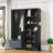Okan Multi-functional Hall Tree with Storage Shelves Drawers and Cabinet with Bench-799936860