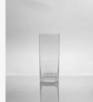 Kelsie Handmade Glass Table Vase, 8" H x 3" W x 3" D