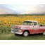 «Red with Barrel suFootballowers» par Red Barrel Studio®, toile tendue avec châssis Lori Gallery-939959061