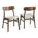 Chaise d'appoint Jadelin en brun