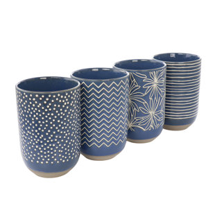 Grande tasse à café en grès