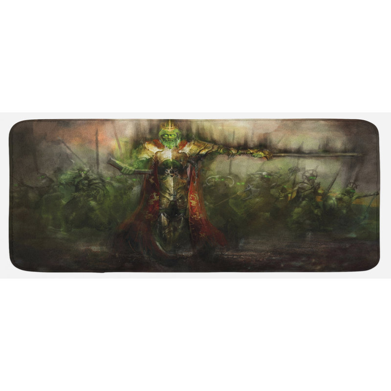 Tapis de cuisine imaginaire world