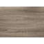 Table d'appoint compacte compacte en stratifié taupe foncé, pour optimiser le rangement du salon et de la chambre à coucher avec porte-gobelet rabattable spacieux