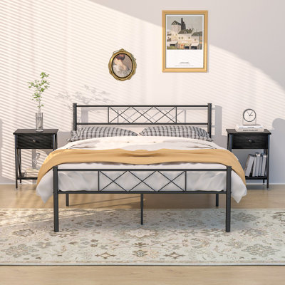 Kempst Steel Piece Bedroom Set