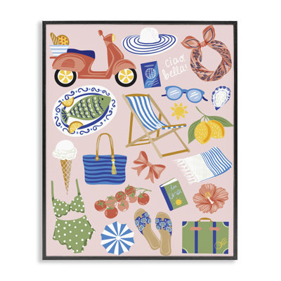  Giclée sur la côte méditerranéenne par Arrolynn Weiderhold