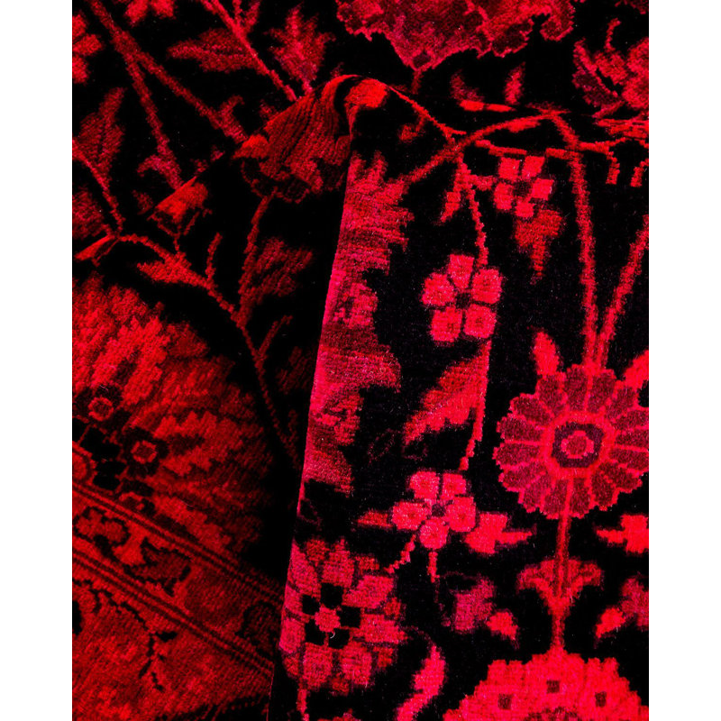 Fine Vibrance One-of-a-Kind 3' 1" X 10' 9" Hand Knotted Area Rug