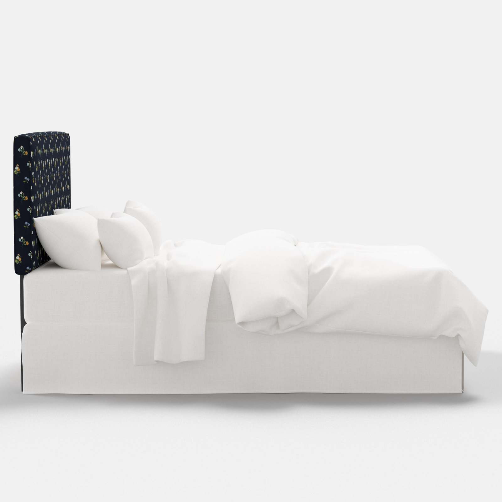 Elly Headboard, Queen, Navy