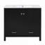 Meuble-lavabo 36 po avec lavabo en céramique-342105520