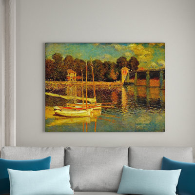 Claude Monet - Wrapped Canvas Painting
