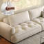 Coussin beige modulaire 100% polyester-109306511