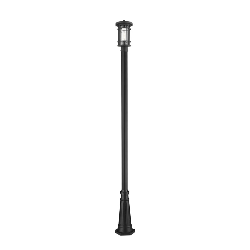 Lampadaire 111,5 "à 1 lumière Maag, Noir, H 114,5 po x l 12 po x P 12 po