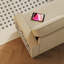 Canapé-lit convertible en L 85,8 po avec canapé convertible en L, méridienne et supports de rangement, avec port USB et port T-Pyce-1360180378
