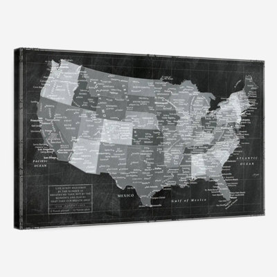 Poussoir monochromatique USA Amrico