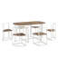 Ensemble de table de salle à manger 7 pièces Modern