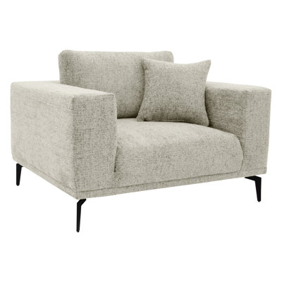 Upholstered Chenille Accent Chair