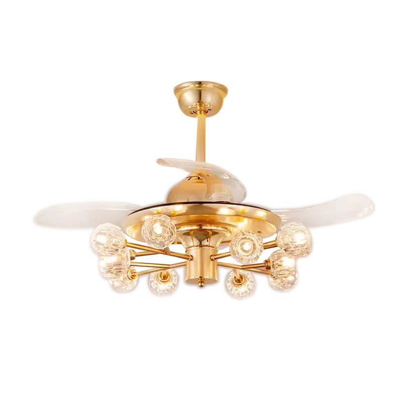 Avienne Ceiling Fan with 12 Light Kit, 40.94"