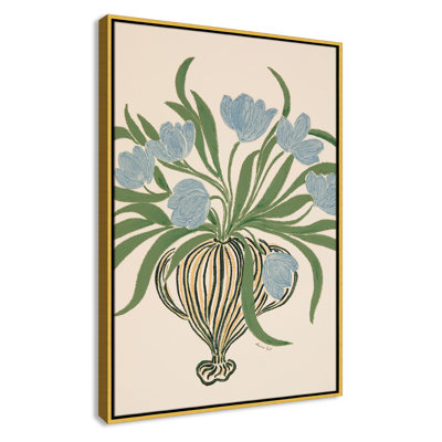 Colette "La Poire Blue Tulips" Print