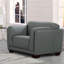 Chaise en cuir Martha