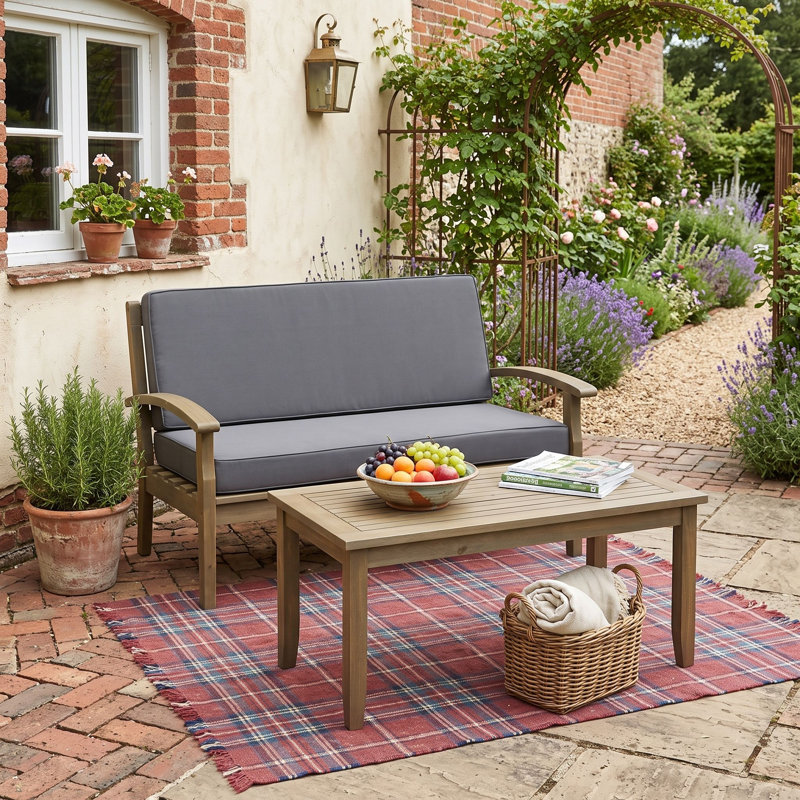2 - Person Patio Conversation Set, DarkGray