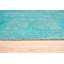 Tapis oriental turquoise en laine touffeté à la main Bachar-28666559