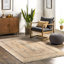 Tapis beige en mélange de coton Ginger-1030899342
