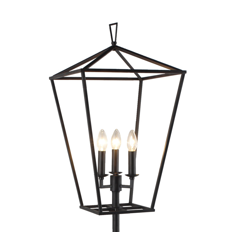 Ambrey 64'' Black Novelty Floor Lamp