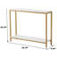 Console pour le vestibule. Table de canapé en panneau de fibres à densité moyenne (double couche)-1146358772-1192710380