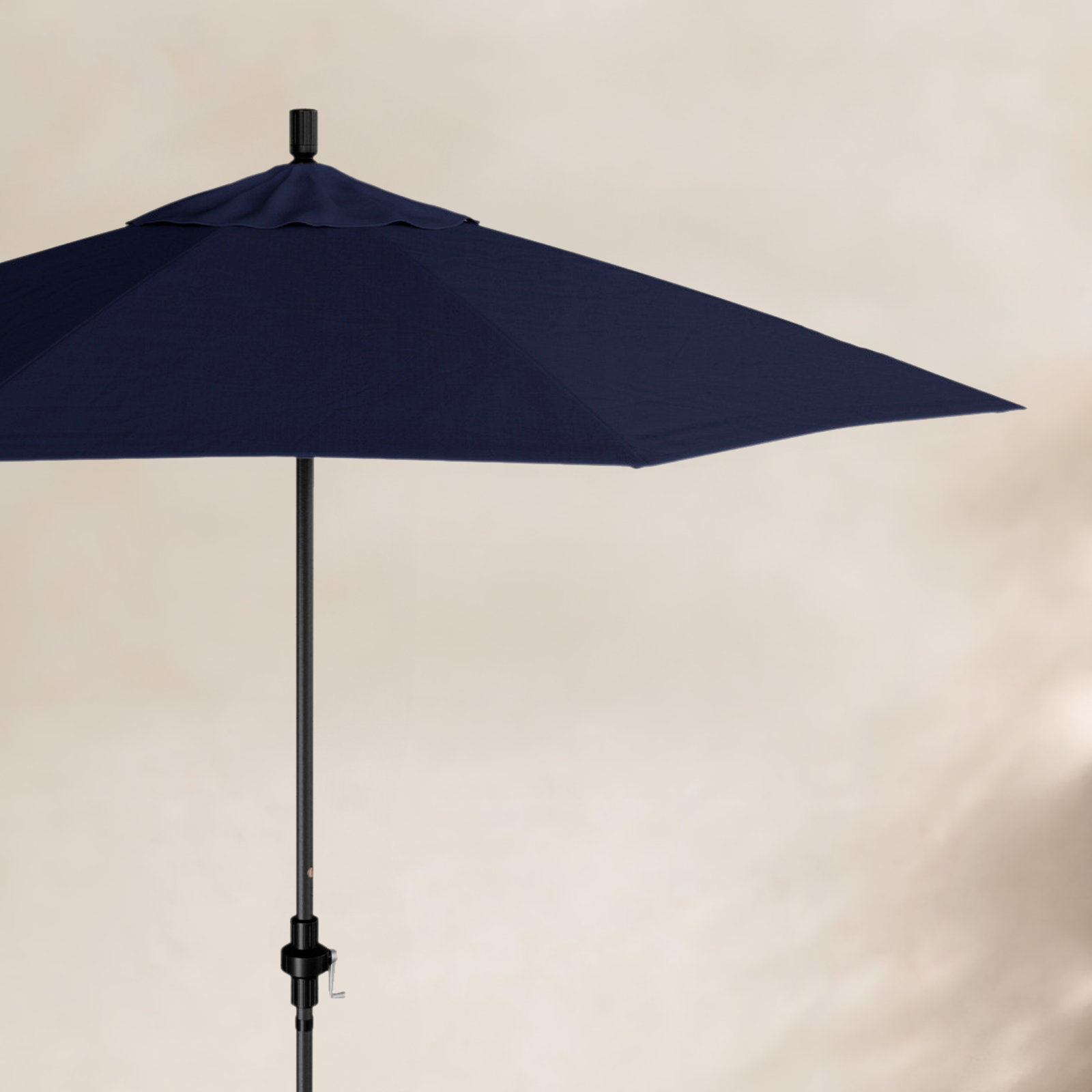 Timeout 9' Umbrella, Navy Blue- Olefin