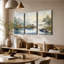3 panneaux d'art mural, impression sur toile, paysage de montagne-753659580